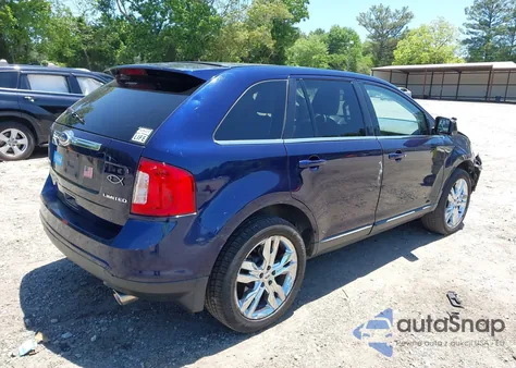 2011 Ford Edge Limited из США, поврежденный, VIN 2FMDK3KC1BBA28780